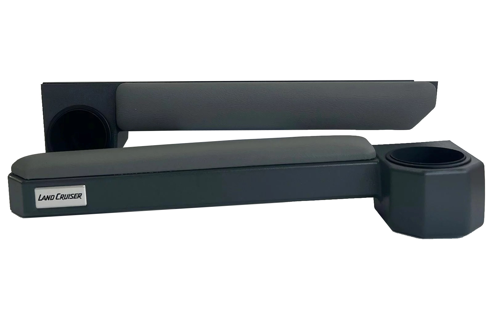 4x4 Center Armsteun En Bekerhouder Set Grijs