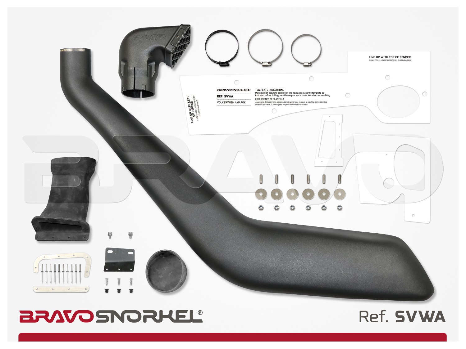BRAVO Snorkel Volkswagen Amarok (2010-heden)