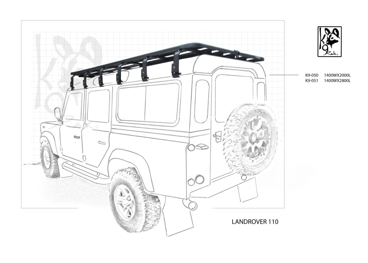 Eezi-Awn K9 Dakrek Land Rover Defender 110