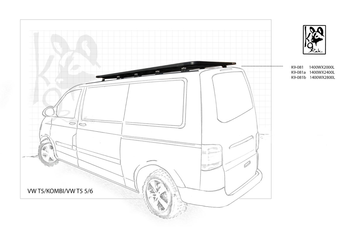 Eezi-Awn K9 Dakrek VW Transporter T5/T6