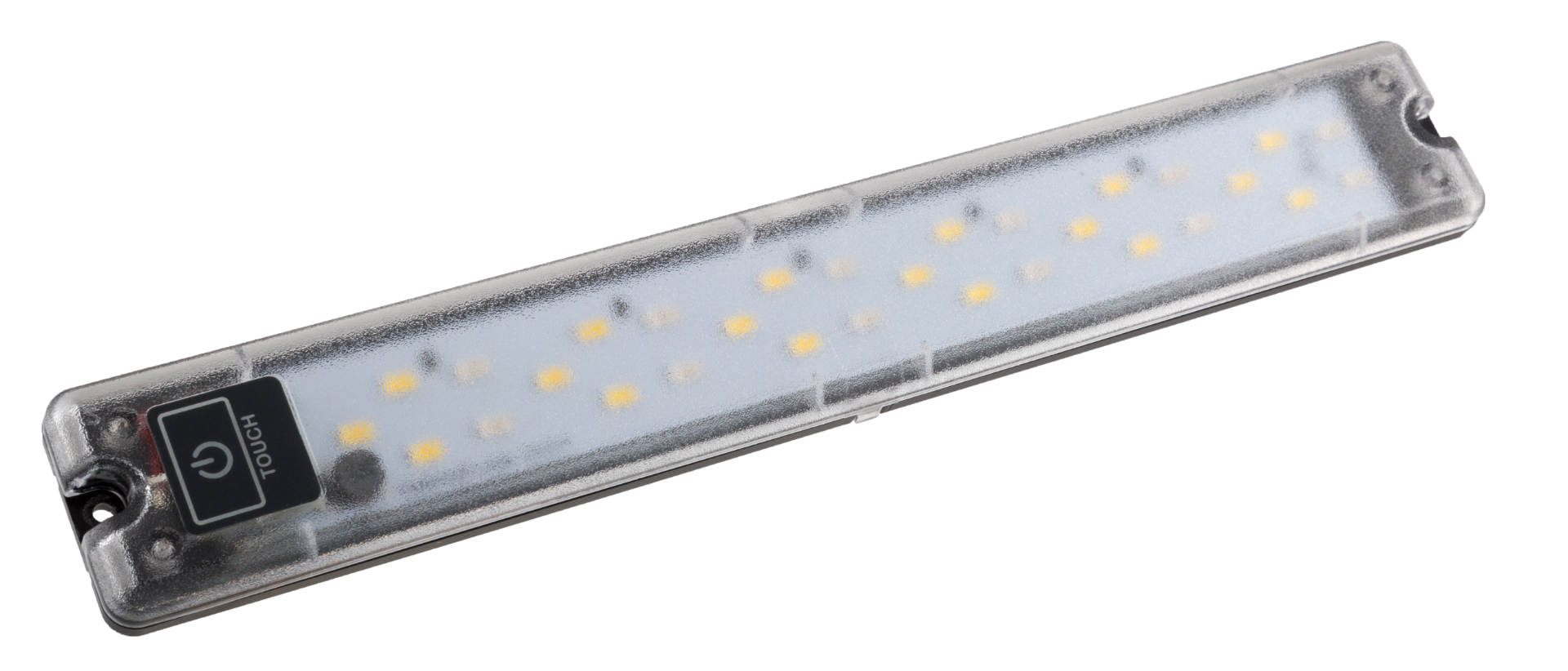 National Luna 18 + 12 LED 2 kleuren Touch Lamp Wit/Rood