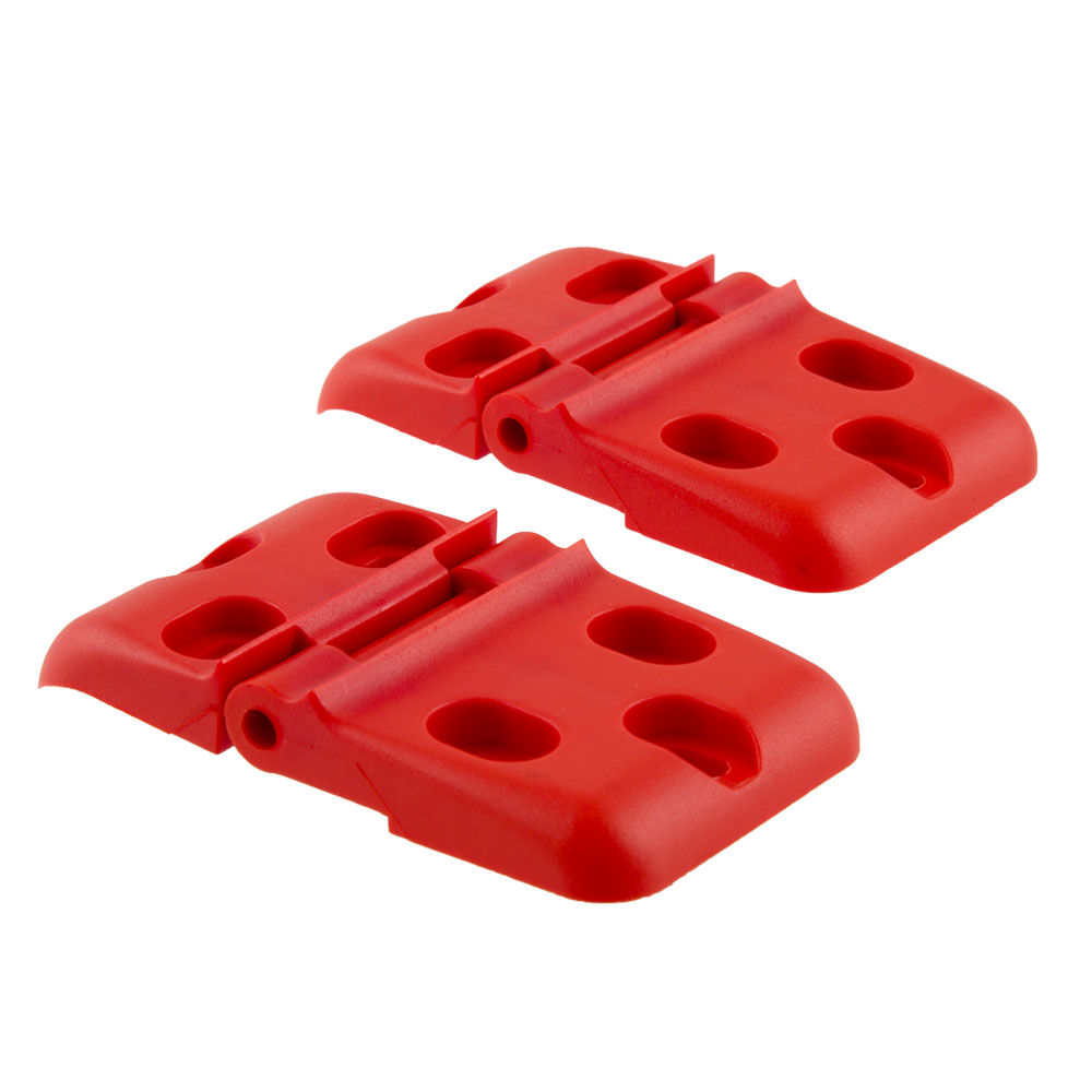 National Luna Afneembare Rode Scharnieren