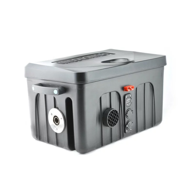 Pundmann Draagbare Verwarming, Batterij 30 Ah, Tank 5 L