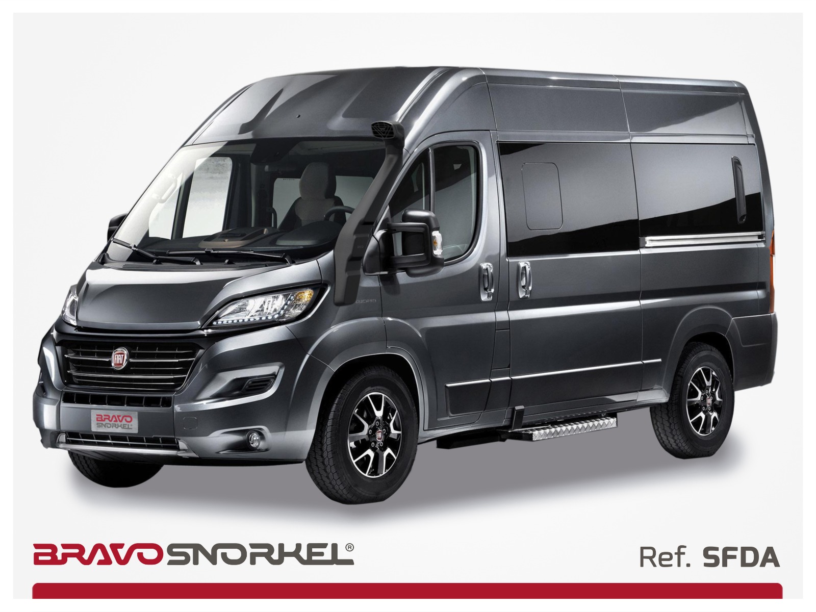 BRAVO Snorkel Fiat Ducato/Peugeot Boxer/Citroen Jumper (2006-heden)