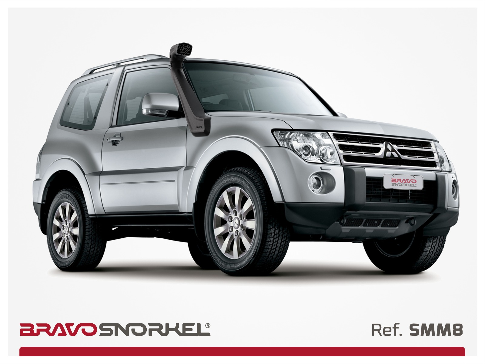 BRAVO Snorkel Mitsubishi Pajero / Montero V80/V90 (2007-2021)
