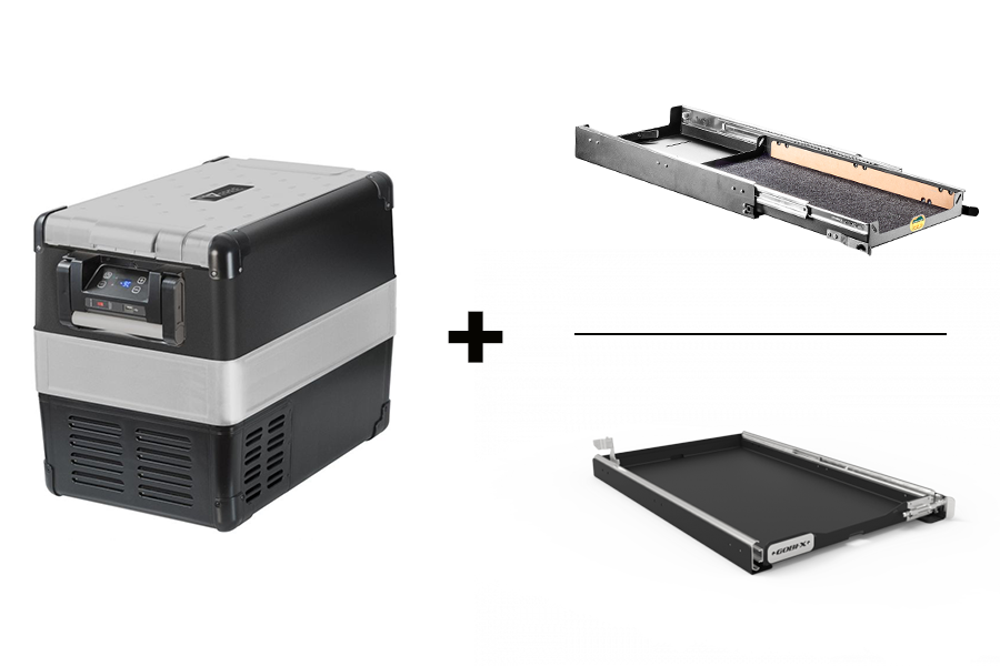 Vitrifrigo VF45P + Fridge slide