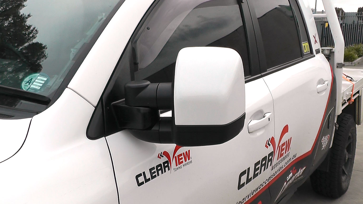 ClearView Next Generation Spiegel Covers - Verfbaar